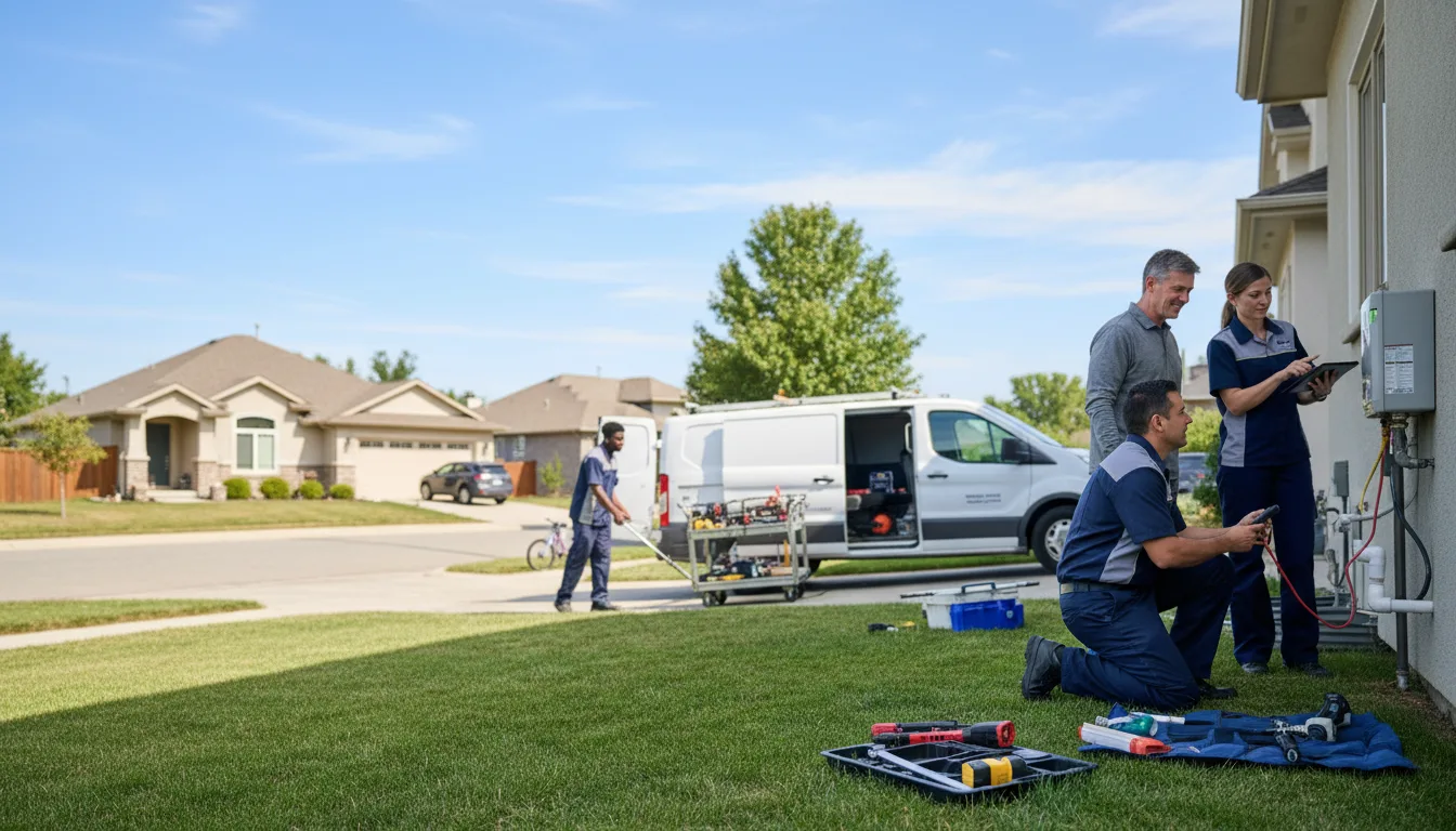 Tankless water heater service in Brookesmith, TX